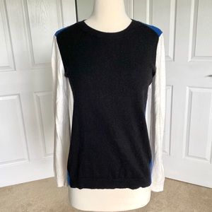 Gap Black Color-Block Sweater